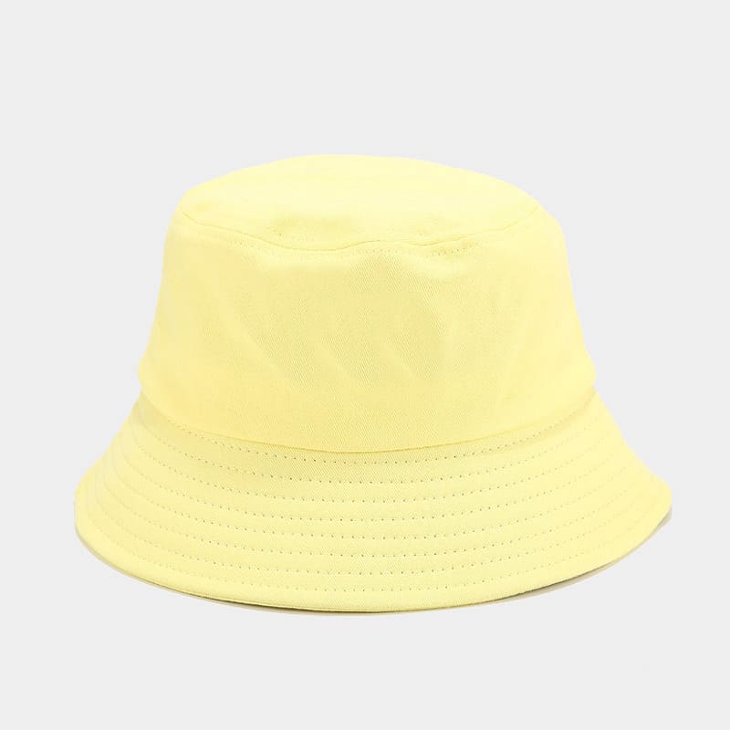 BK00064 マカロン ソリッドカラー 光沢バージョン バケットハット
