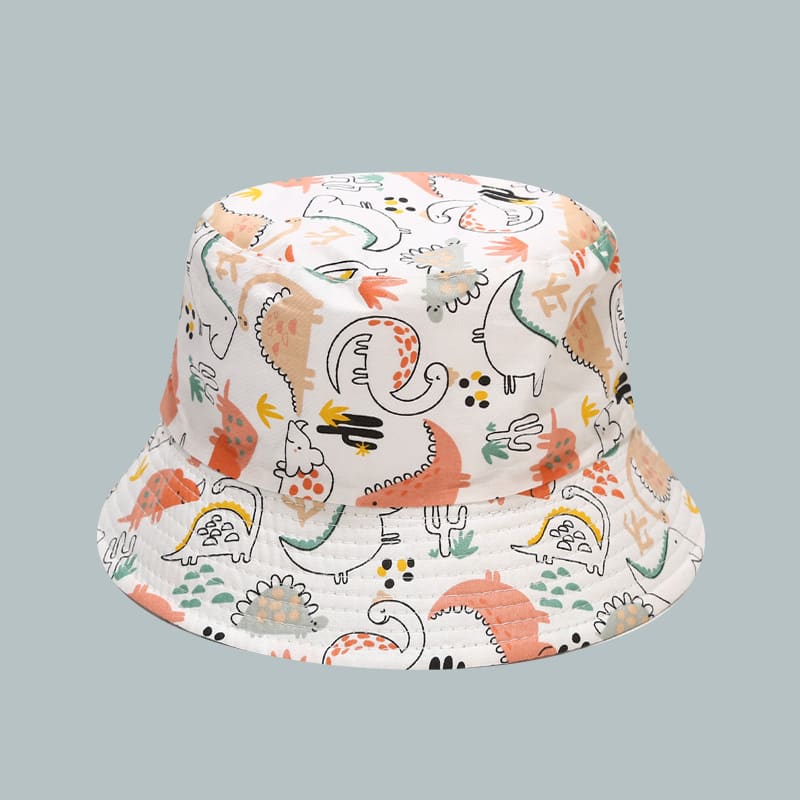 BK00070 かわいい漫画柄アウトドアベビーバケットハット BK00070 かわいい漫画柄アウトドアベビーバケットハット
