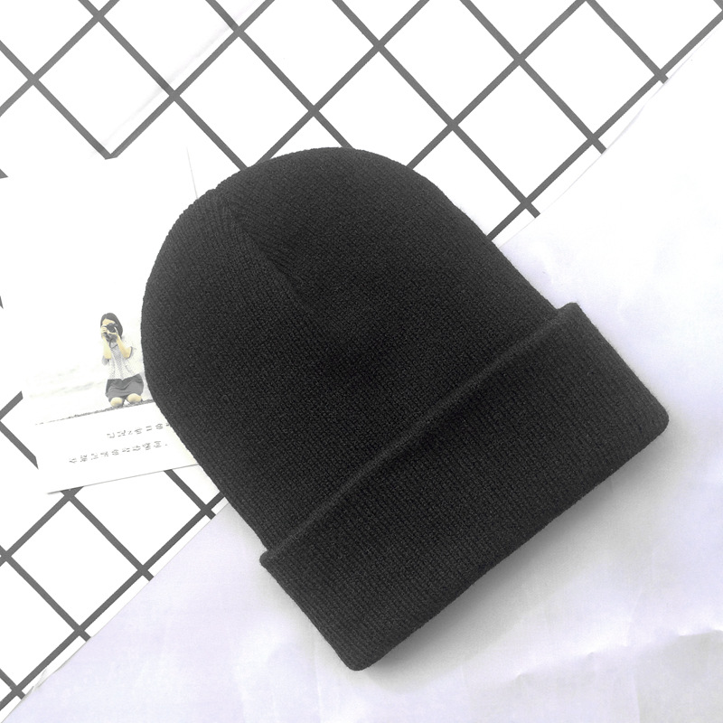H00011 ベーシックビーニーキッズニット帽